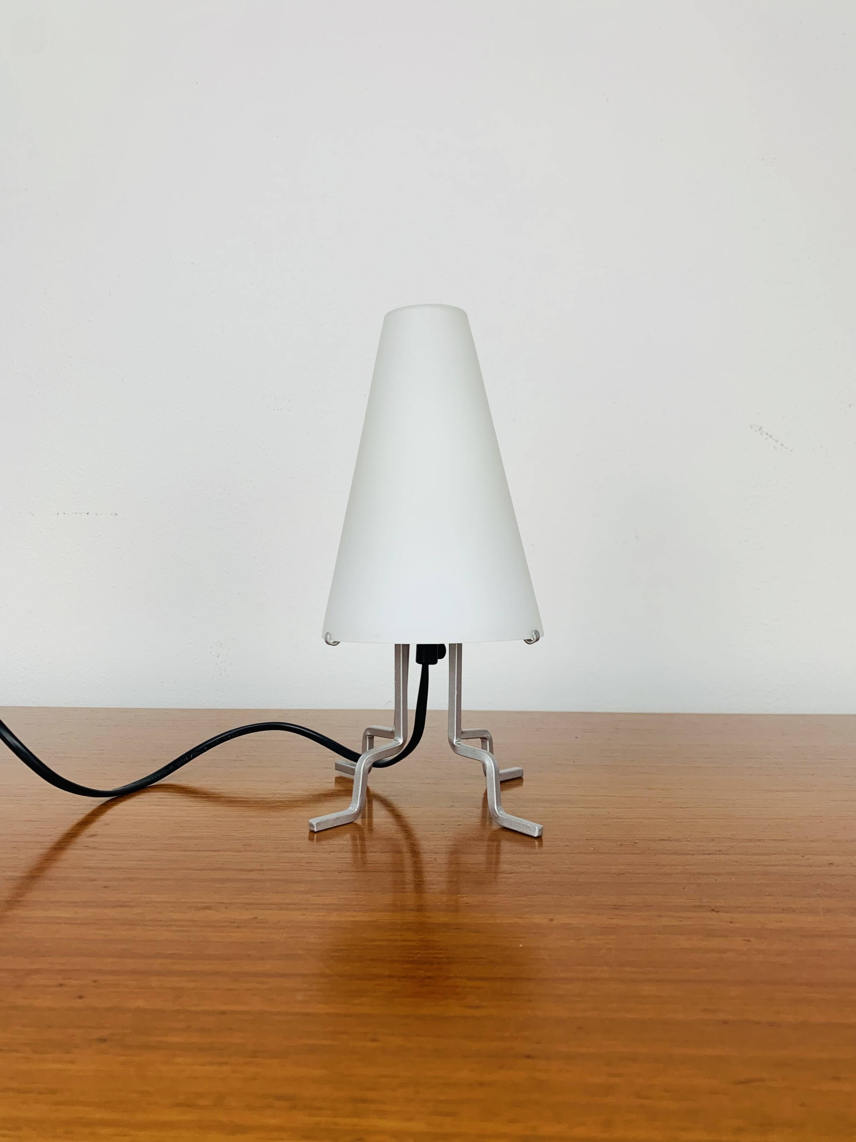 Tarogo lamp from the 90s, opaline and metal