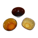 Breakfast set 1 bowl and 2 glass ramekins