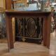 Decor, cheminée factice, console Bois peint époque 19 eme