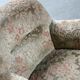Pair of armchairs flower 50s