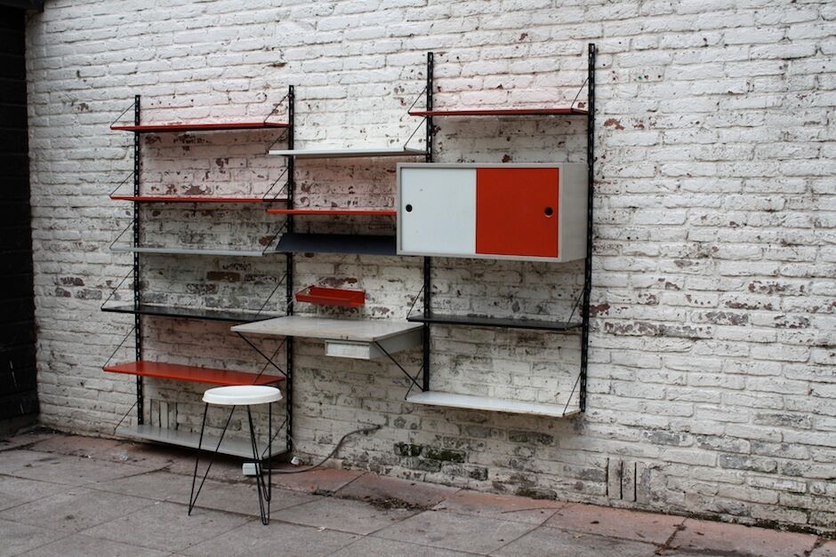 Shelf by Tjerk Reijenga for Pilastro, dutch design 1955