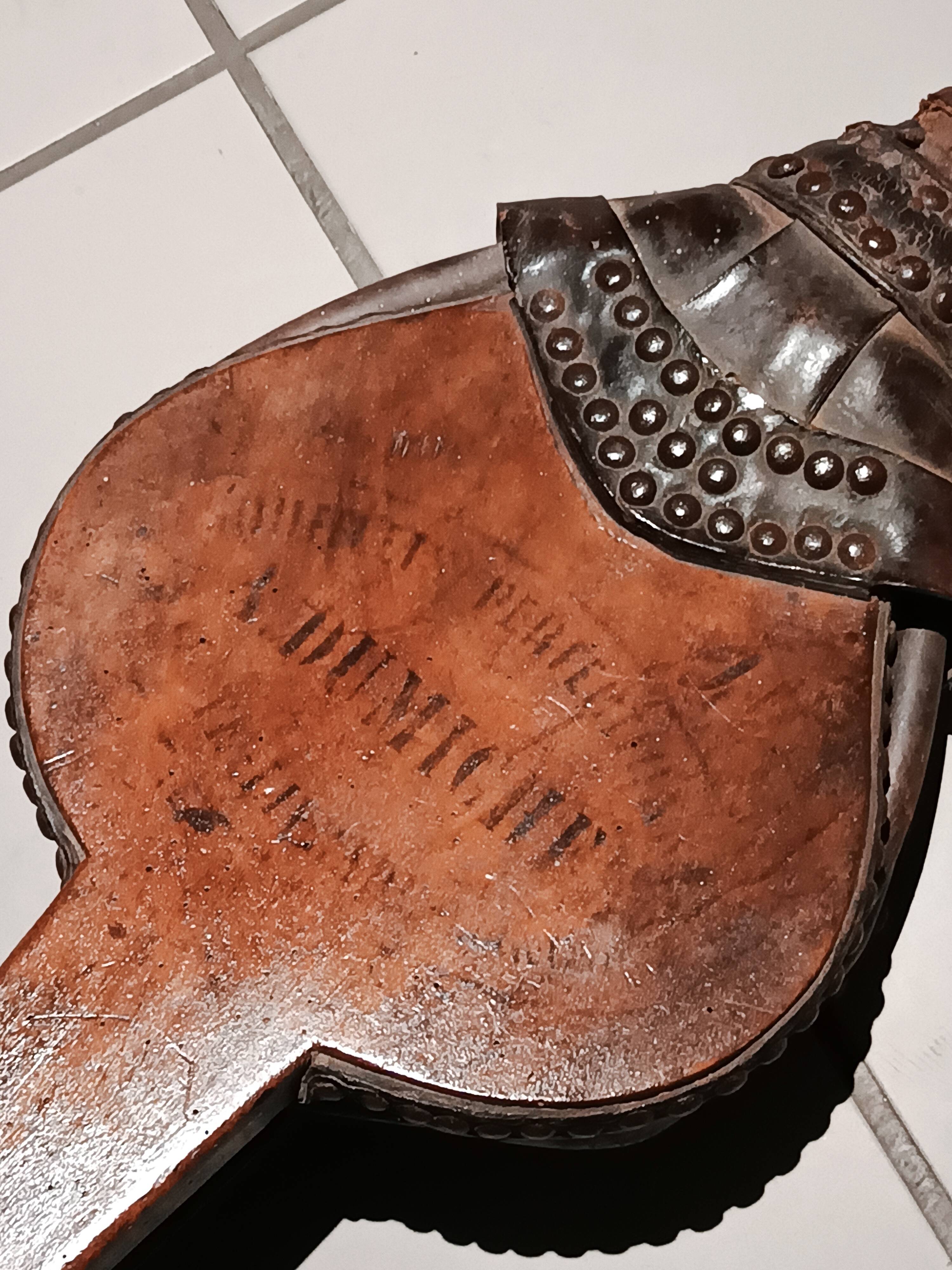 Large bellows for butchers or forges from the 19th century.