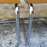 Quatre chaises cesca B32 par Marcel Breuer