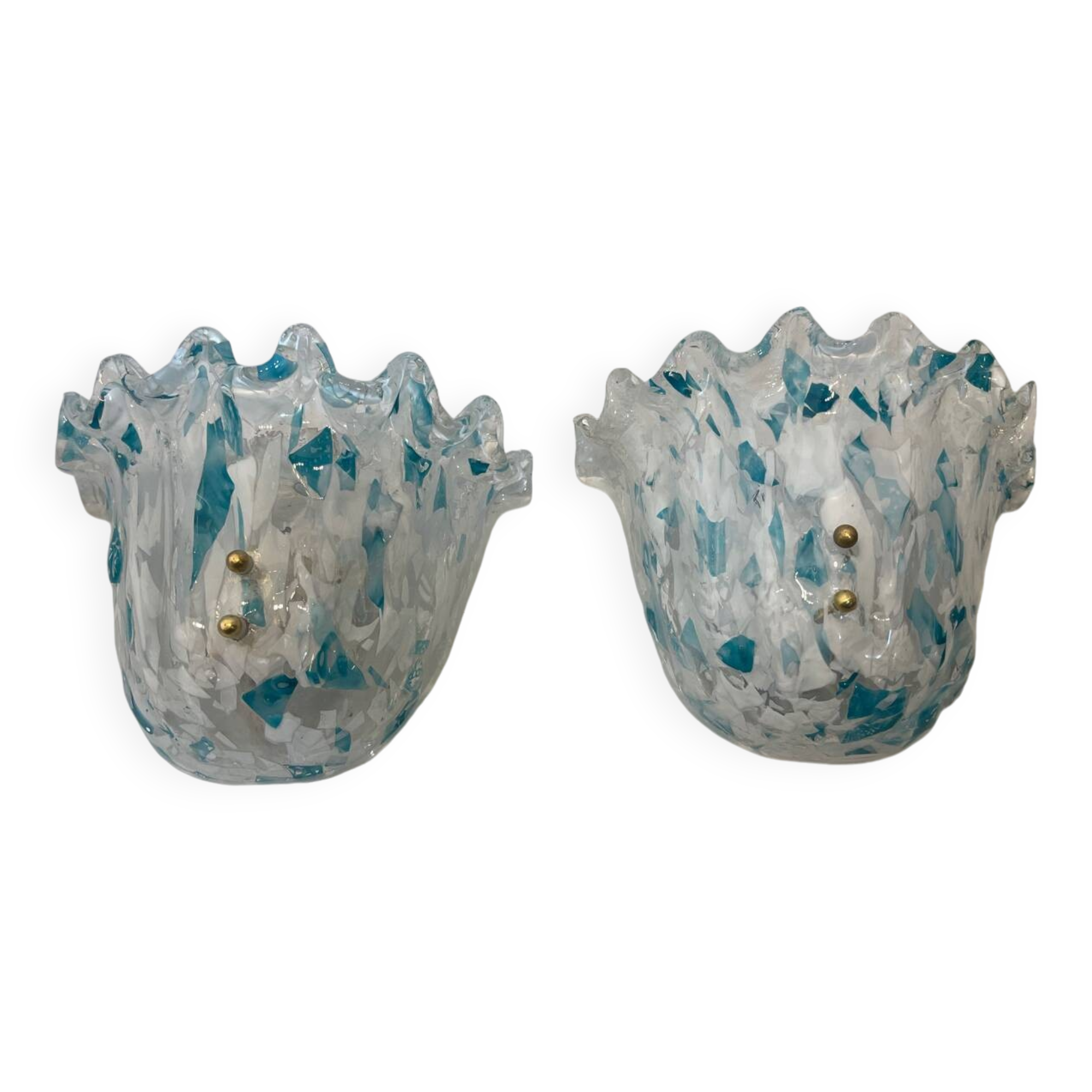 Murano Glass Sconces Set of 2
