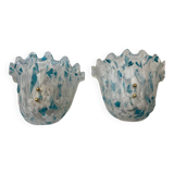 Murano Glass Sconces Set of 2