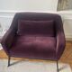 Armchair Caravage purple
