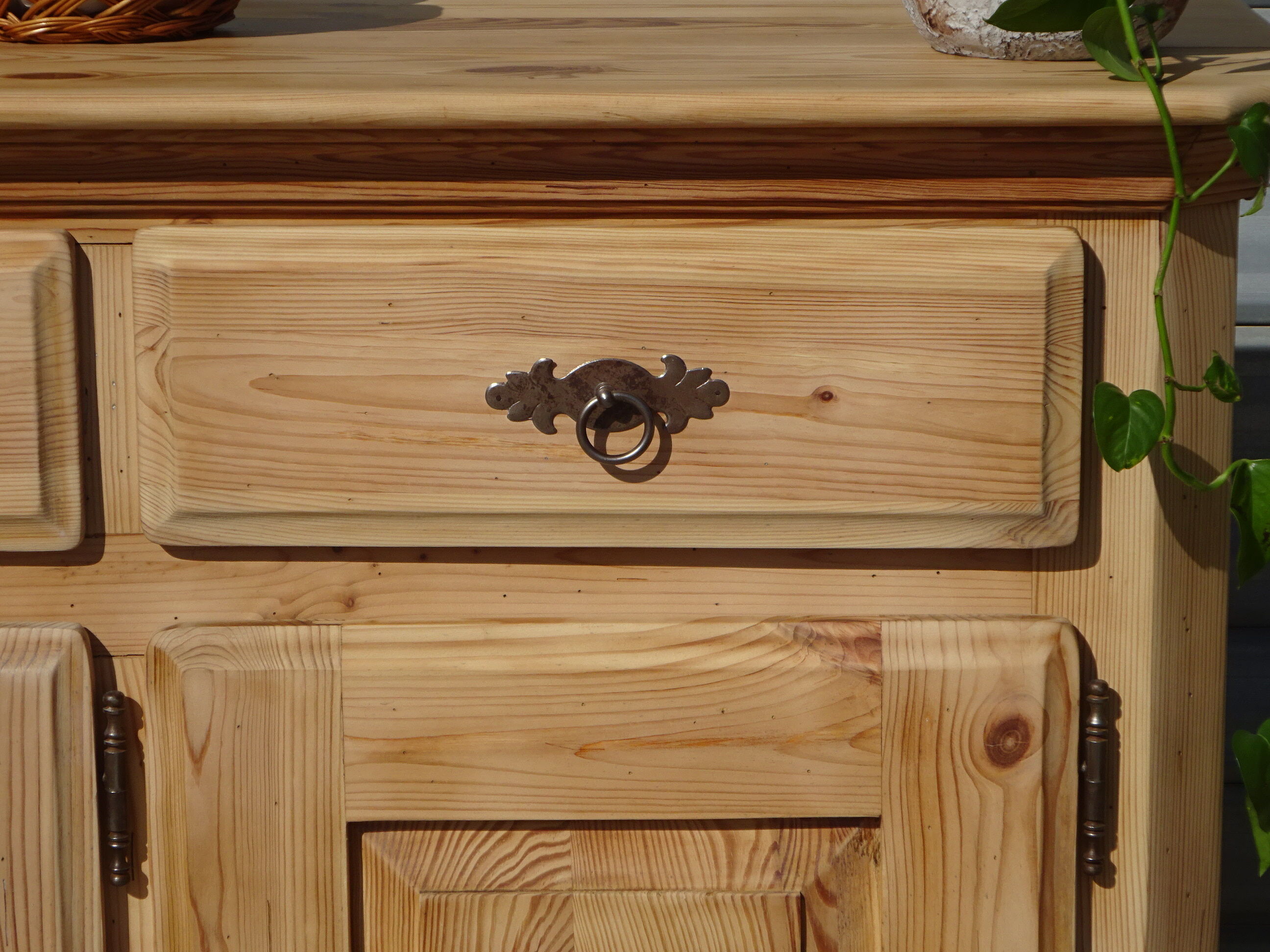 Solid wood enfilade, restored