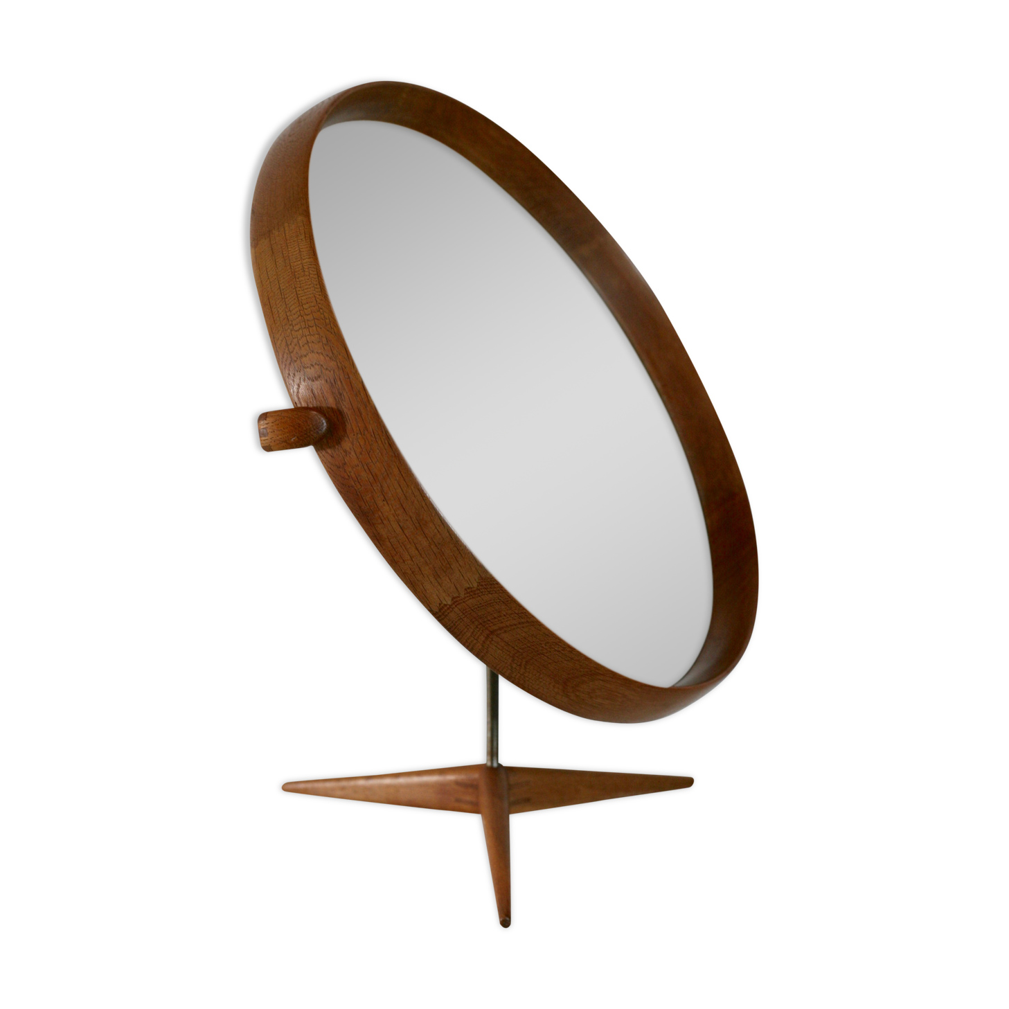 Mirror by Uno and Osten Kristiansson edition Luxus Sweden circa 1960 49x52cm