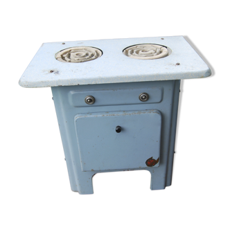Tin toy, "atomic" electric stove