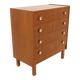 Scandinavian teak chest of drawers, Sweden 1960
