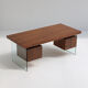 Rare executive desk designed by Jos de Mey for Van den Berghe Pauvers 1960