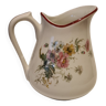 PF porcelain pitcher with floral decoration