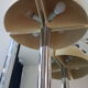 Vintage large Raak mushroom desk lamp 'Octavo'  Space Age, 1970s