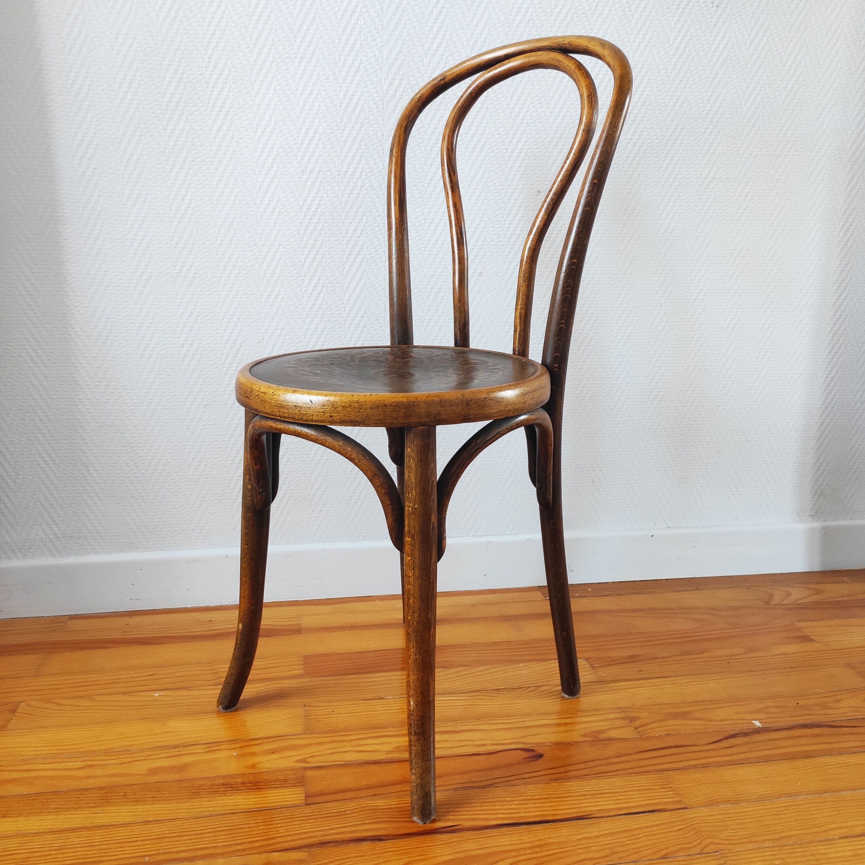 Antique chair of bistro fischel