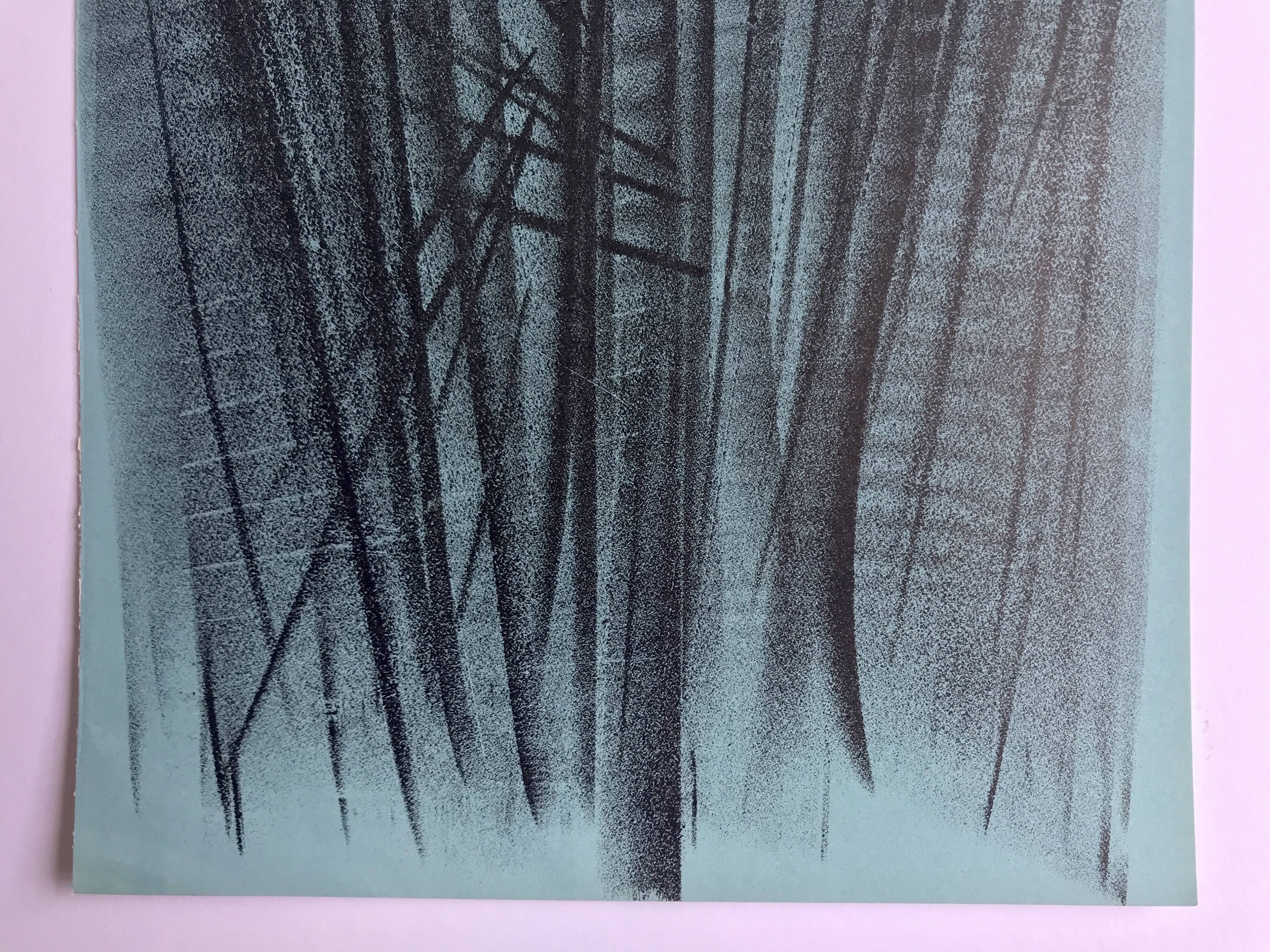 Hans HARTUNG, L 127, 1964 (RMN 205). Original lithograph