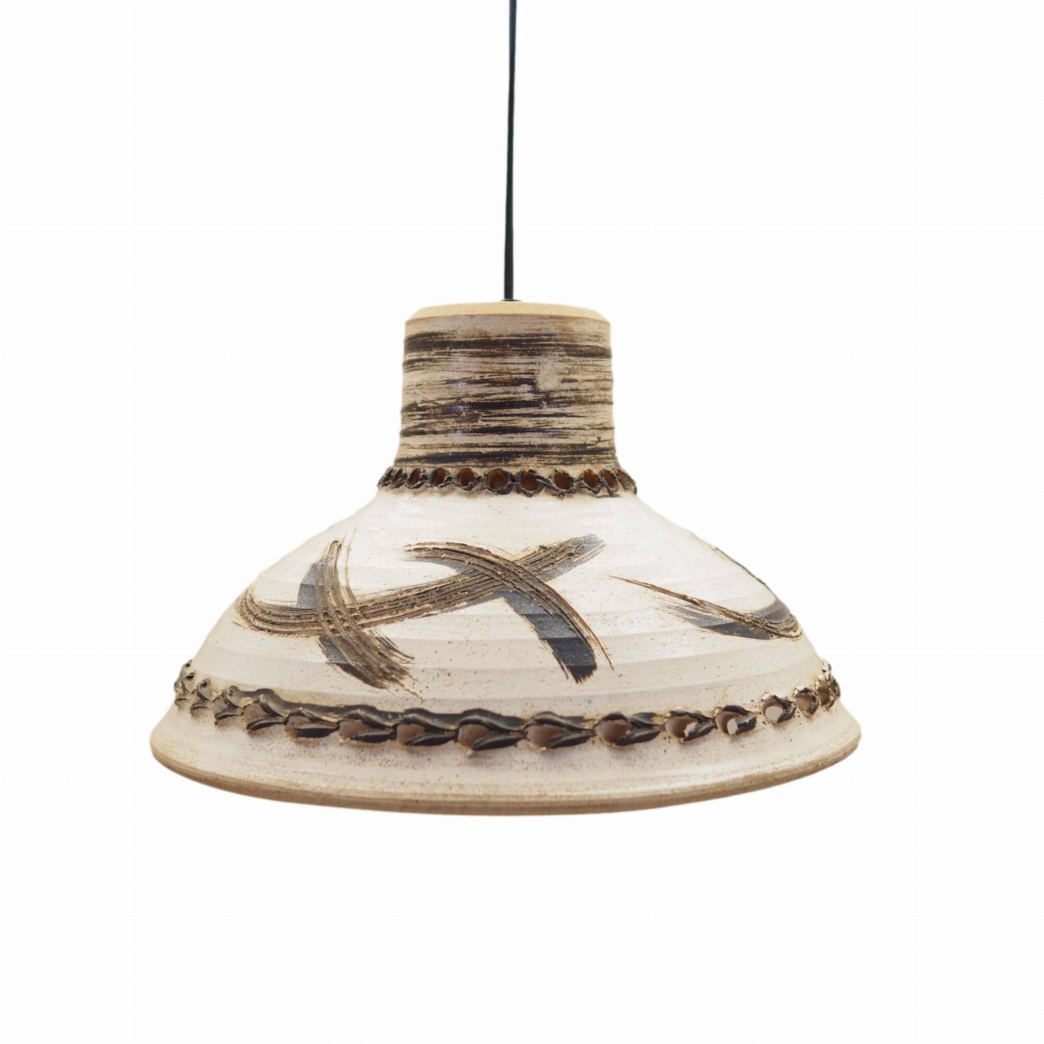 Ceramic lamp, Danish design, 1960s, production: Denmark