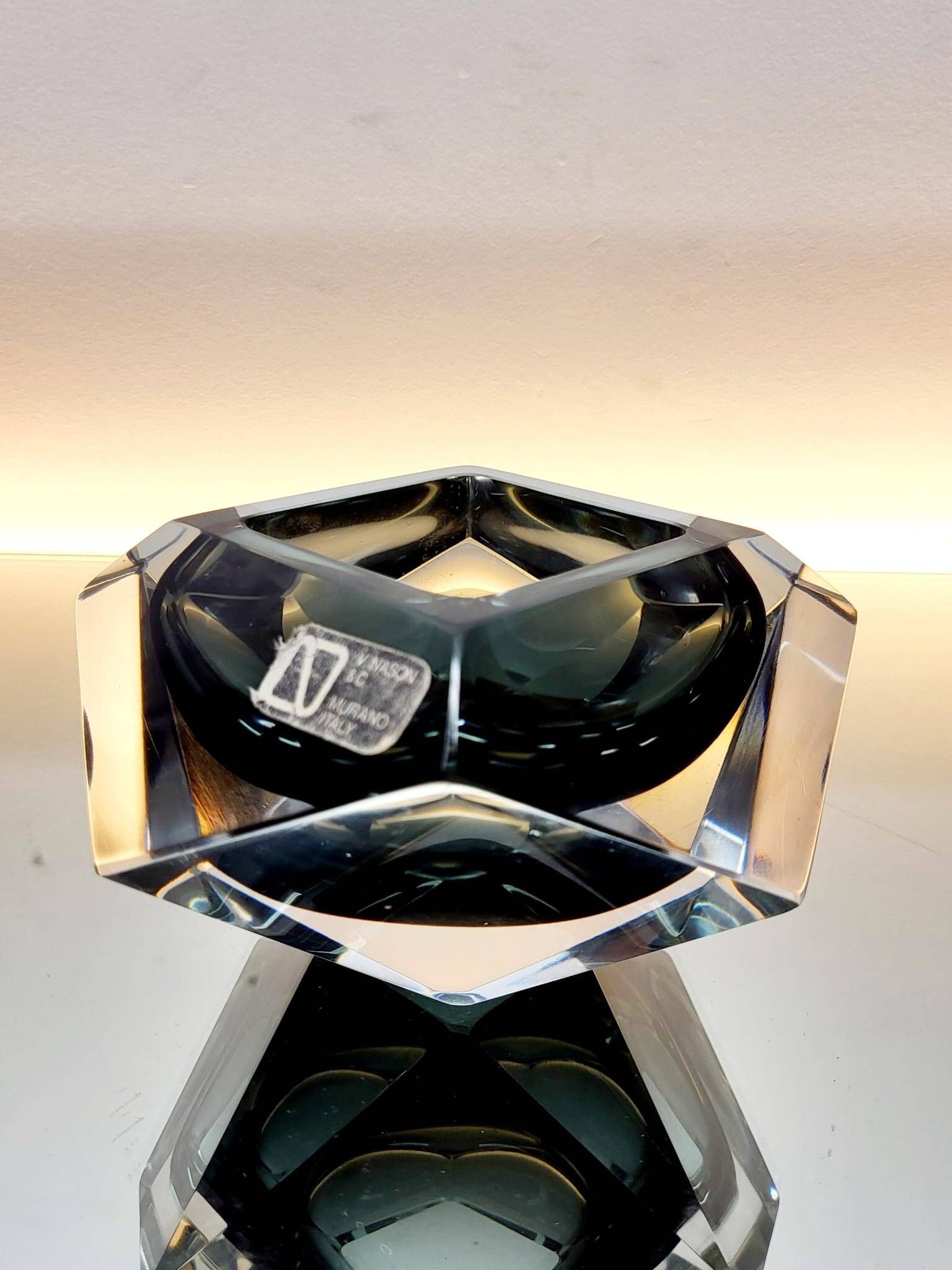 Vide poche vintage Diamant, Vincenzo Nason & C. , Murano, Italie, jaren 60