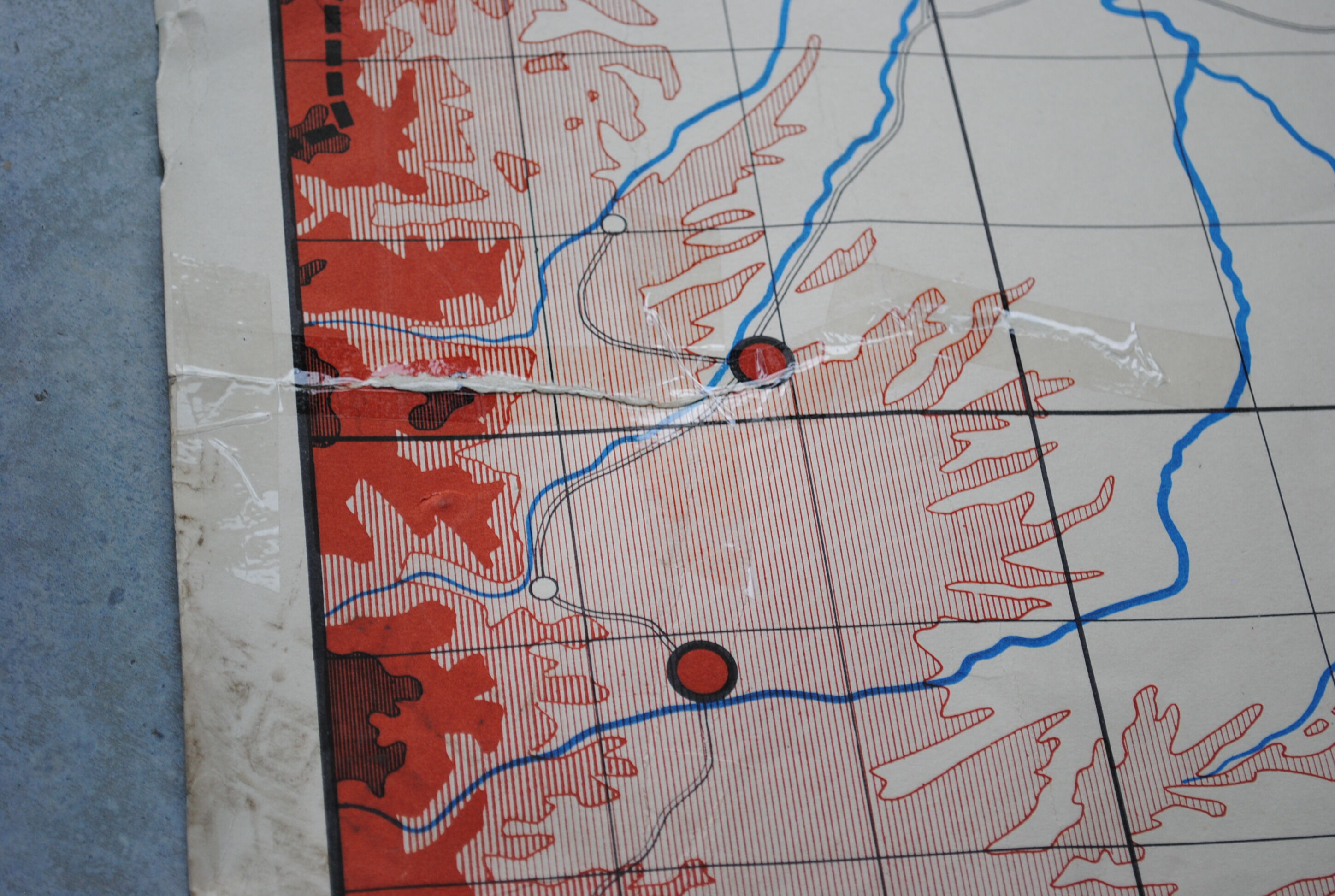 School Nightingale basin Aquitaine and Midi Mediterranean map