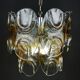 Murano glass chandelier by Mazzega, Italy, 1960s