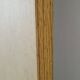 Scandinavian vintage wooden mirror