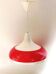 Red suspension Space Age 1970s Height 49 cm