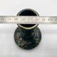 Small Gien vase in enamelled earthenware • Napoleon III