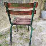 Iron garden chair