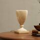 Mid Century table lamp in alabaster 1970