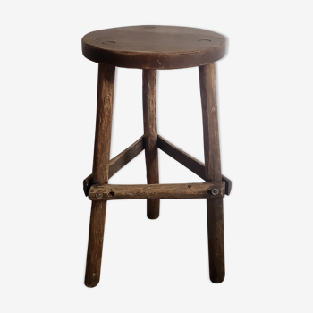 High brutalist stool