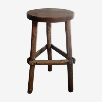 Tabouret haut brutaliste