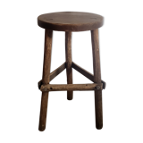 High brutalist stool