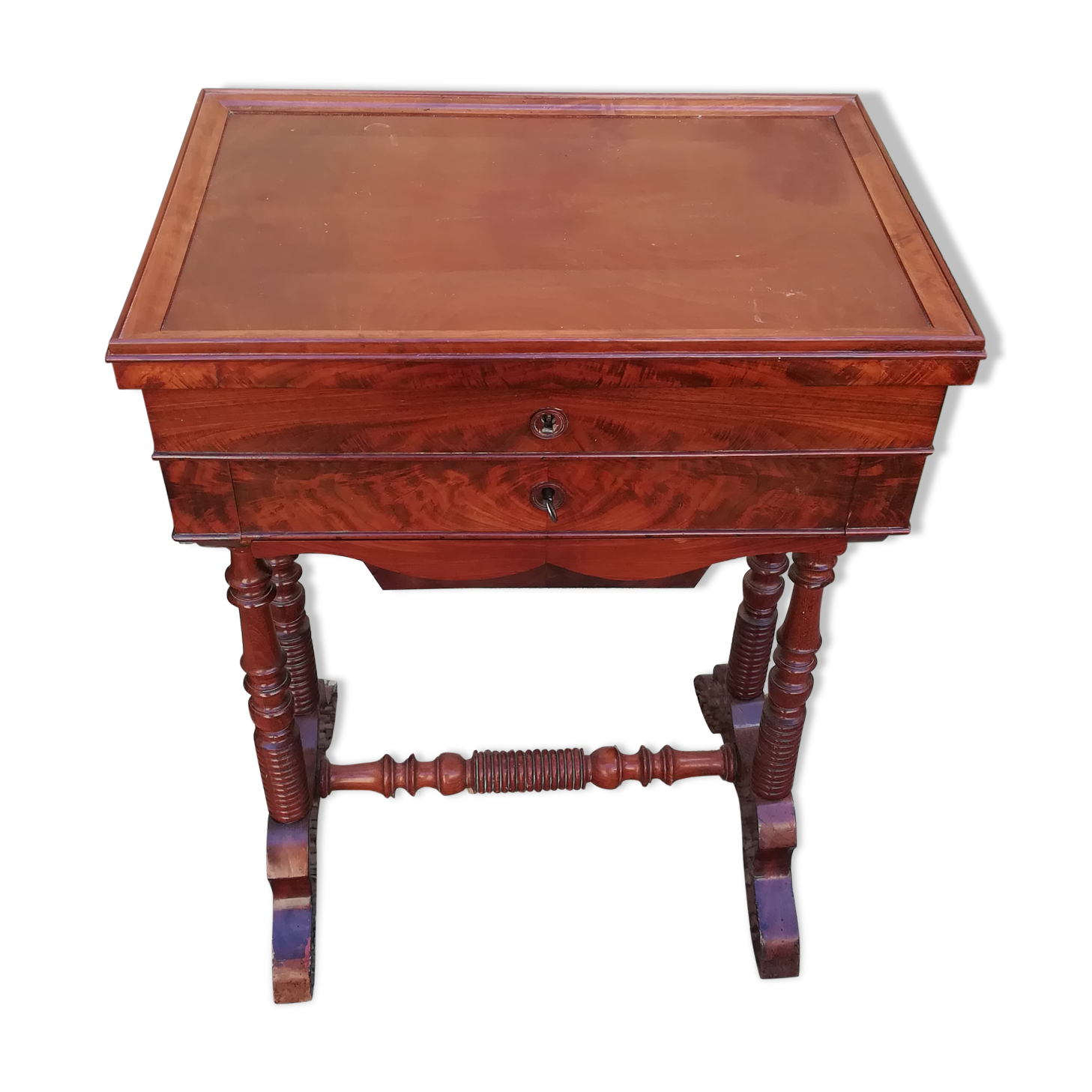 19th century mahogany worker