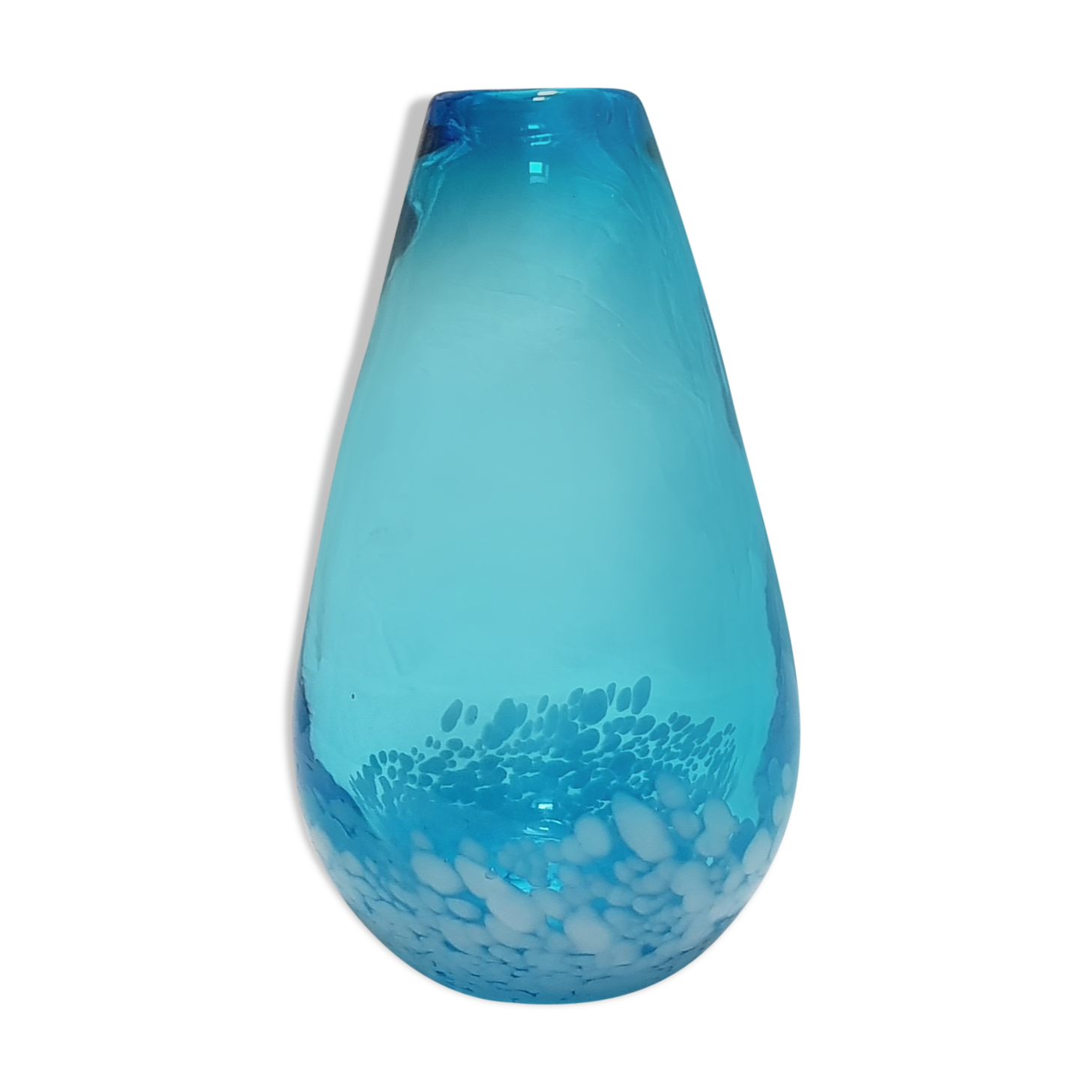 Blown glass vase