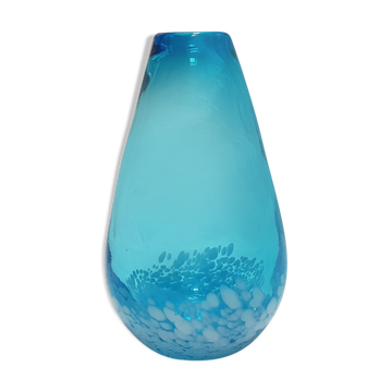 Vase en verre soufflé