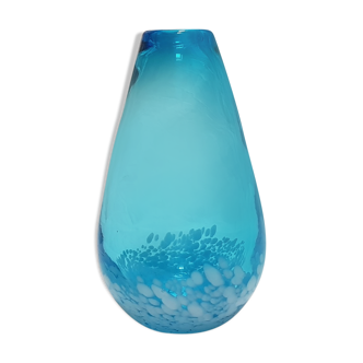 Blown glass vase