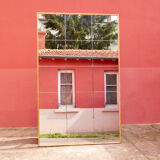 XXL brasserie style mirror 220x140cm