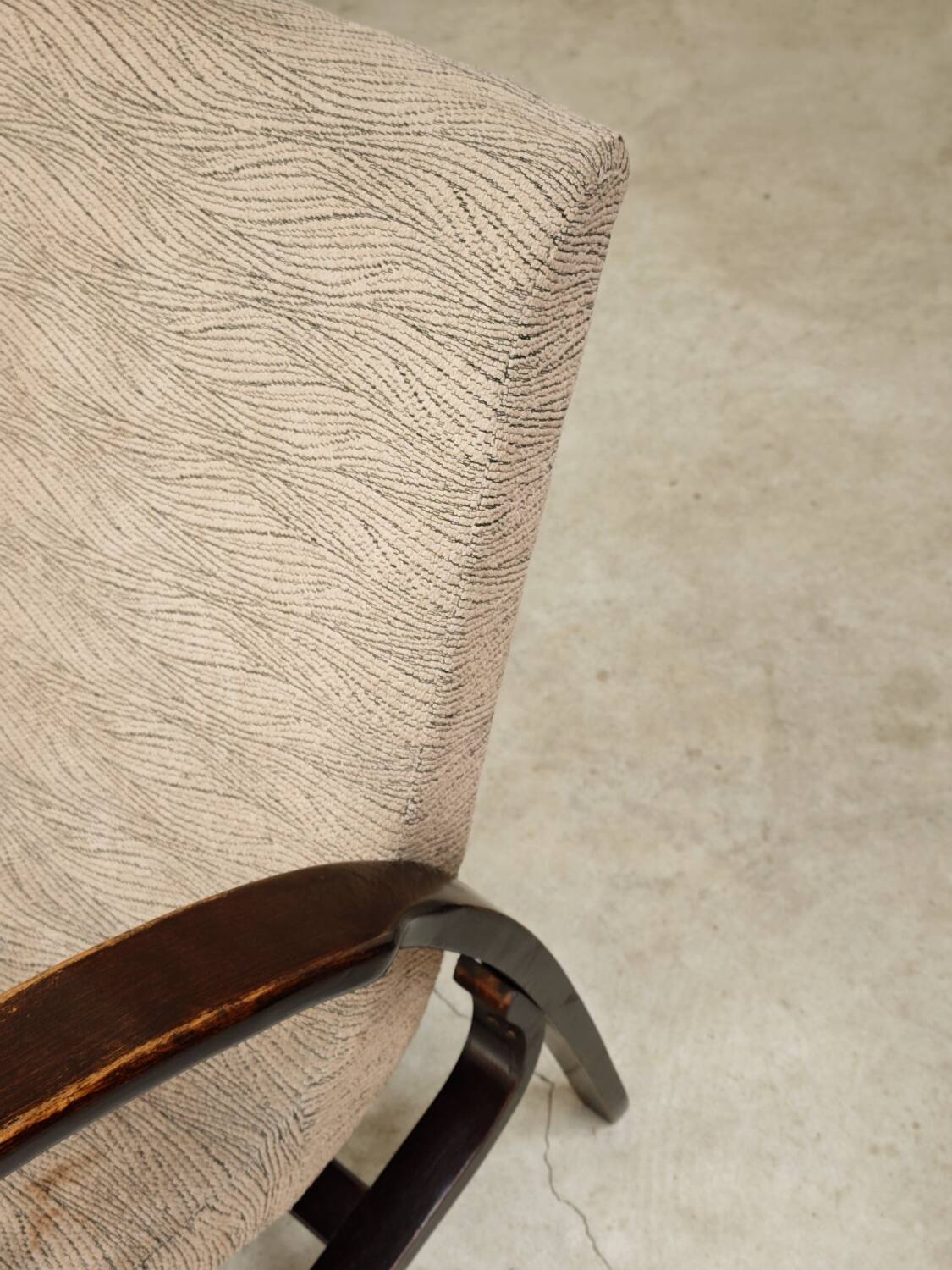 Pair of Art Deco armchairs by Jan Vanek 1930