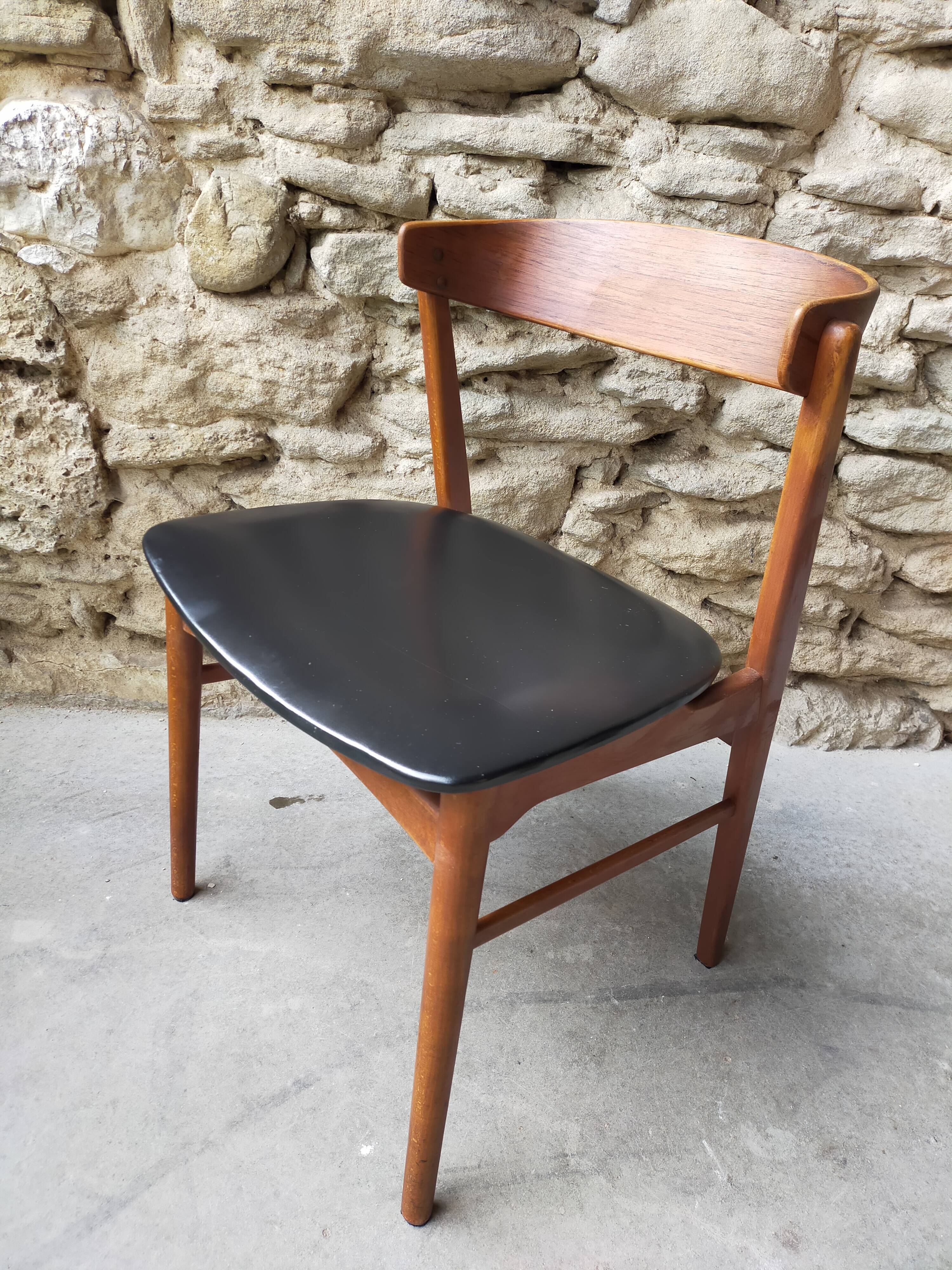 4 Danish Farstrup chairs