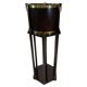 Ice bucket with stand attributed to Adolf Loos
