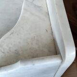 Bathroom furniture, marble and wood