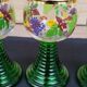 Lot de 4 grands verres à vin Roemer décor Bacchus