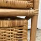 Vintage rattan chiffonier