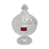 Bonbonnière sucrier en cristal d'Arques Paris France