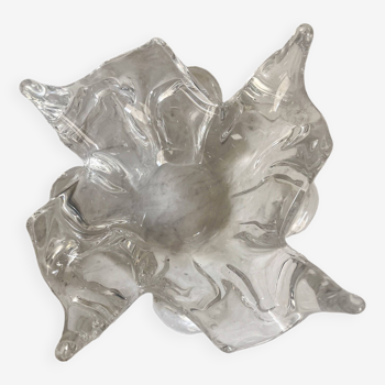 Sun-shaped glass ashtray