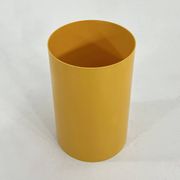Basket, yellow umbrella stand by Gino Colombini for Kartell, 1970