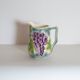 Pitcher Antique carafe decorated with fruit in slurry of Saint Clement