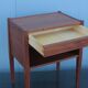 Danish design teak bedside table Poul Hundevad