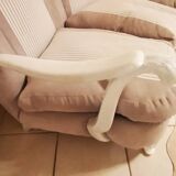 Baroque style curved sofa