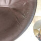 Paire de fauteuils coques et pieds tulipe vintage 70's