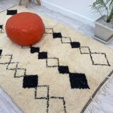 Handmade Moroccan Berber carpet 250 x 146 CM